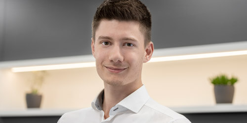 Hörakustikmeister Fabrice Kluge Portrait von Fabrice Kluge